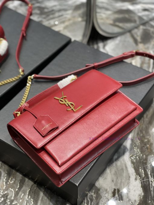 Yves Saint Laurent Bags 𝙉𝙚𝙬 𝙢𝙚𝙙𝙞𝙪𝙢 𝙨𝙪𝙣𝙨𝙚𝙩The Sunset bag is a new member of the Sunset family, with a newly designed k2w8dss8 - Image 8