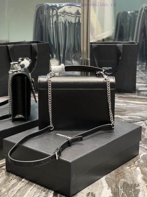 Yves Saint Laurent Bags 𝙉𝙚𝙬 𝙢𝙚𝙙𝙞𝙪𝙢 𝙨𝙪𝙣𝙨𝙚𝙩The Sunset bag is a new member of the Sunset family, with a newly designed c5wnwe30 - Image 7