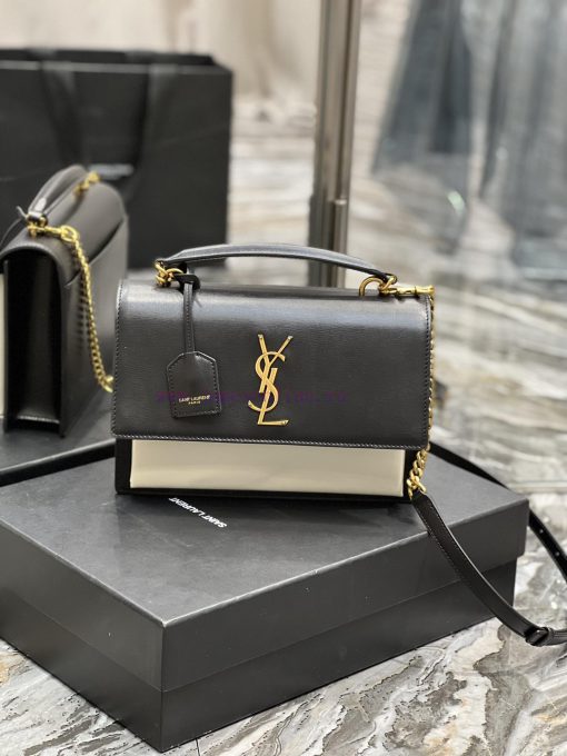 Yves Saint Laurent Bags 𝙉𝙚𝙬 𝙢𝙚𝙙𝙞𝙪𝙢 𝙨𝙪𝙣𝙨𝙚𝙩The Sunset bag is a new member of the Sunset family, with a newly designed axzqqapn - Image 2