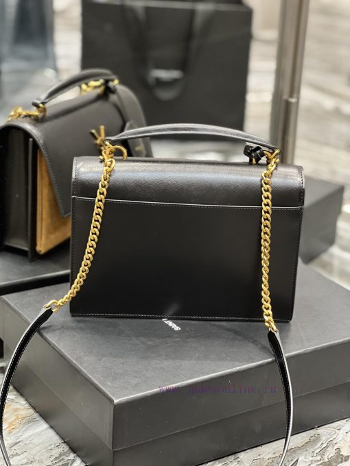 Yves Saint Laurent Bags 𝙉𝙚𝙬 𝙢𝙚𝙙𝙞𝙪𝙢 𝙨𝙪𝙣𝙨𝙚𝙩The Sunset bag is a new member of the Sunset family, with a newly designed qxpx4anw - Image 6