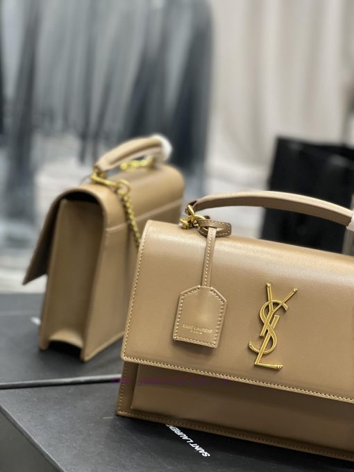 Yves Saint Laurent Bags 𝙉𝙚𝙬 𝙢𝙚𝙙𝙞𝙪𝙢 𝙨𝙪𝙣𝙨𝙚𝙩The Sunset bag is a new member of the Sunset family, with a newly designed y8w01tzu - Image 5