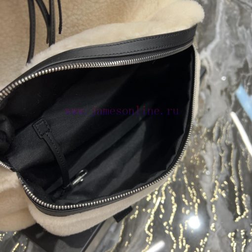 Yves Saint Laurent Bags The backpack has arrived - lamb woolThe feeling of autumn and winter is here~The fur and fur h8btybh8 - Image 8