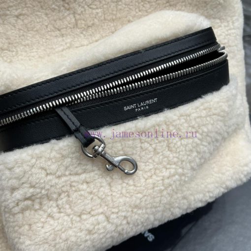Yves Saint Laurent Bags Backpack arrived _ Small lamb woolThe feeling of autumn and winter is here~The fur and fur a 9e5slix7 - Image 7