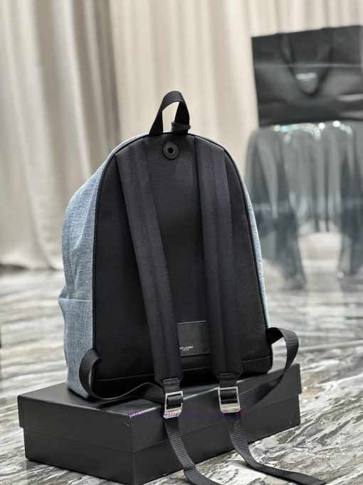 Yves Saint Laurent Bags Backpack Arrived _ Washed denim with leatherThis backpack is specially crafted with exquisit dfu0mc6g - Image 10