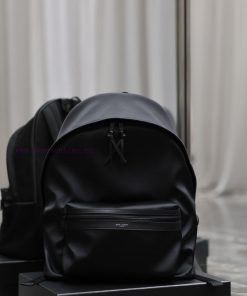 Yves Saint Laurent Bags Black button silk fabric with cowhideThe backpack has arrivedLimited edition carefully craft xz8gzg1o