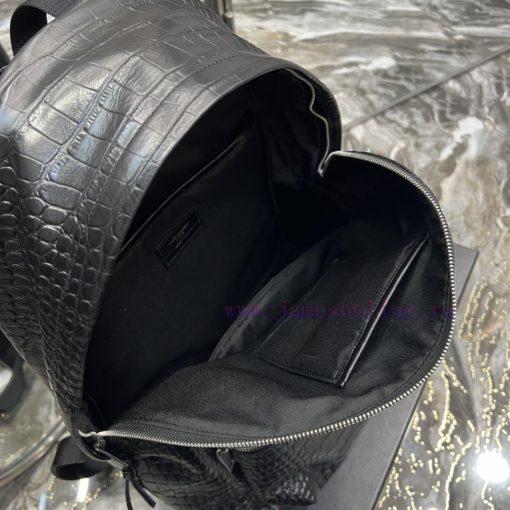 Yves Saint Laurent Bags Backpack Arrived _ Crocodile Pattern Leather StyleThis backpack is specially crafted with ex x7fwqdl0 - Image 8