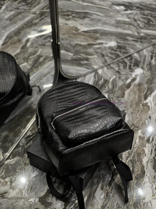 Yves Saint Laurent Bags Backpack Arrived _ Crocodile Pattern Leather StyleThis backpack is specially crafted with ex x7fwqdl0 - Image 10