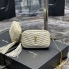 Yves Saint Laurent Bags White gold buckle_Top class imported cowhide camera bag, ZP open mold printing, to be identi xlu4nybt