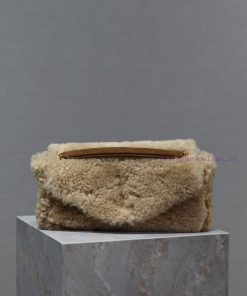 Yves Saint Laurent Bags CALYPSO_ lamb woolThe most eye-catching lamb fur must be planted with grass~Gentle camel col 73m8znxq