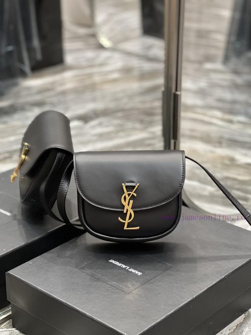 Yves Saint Laurent Bags Y Home launches a new saddle shaped bag 𝑲𝒂𝒊𝒂, with a round and compact appearance that is si xzsuvttd
