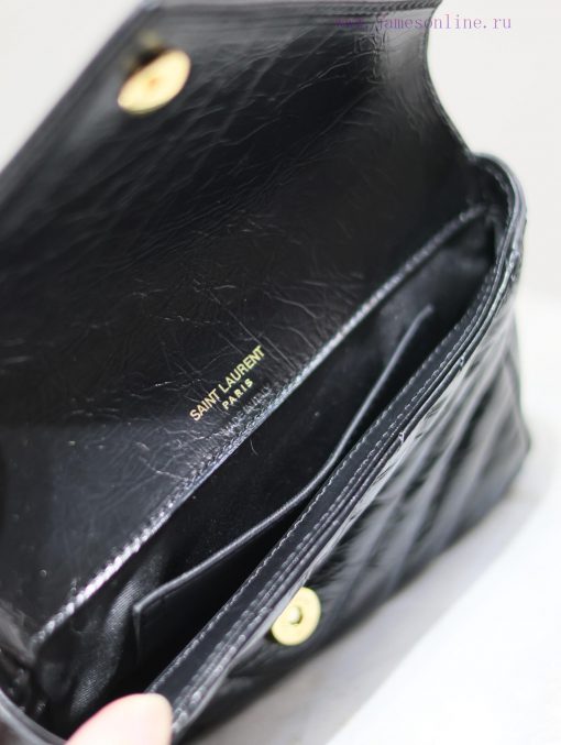 Yves Saint Laurent Bags Mini College Oil Wax Leather Chain Small PostmanThe texture of this small bag is super goodT h0npvxeu - Image 10