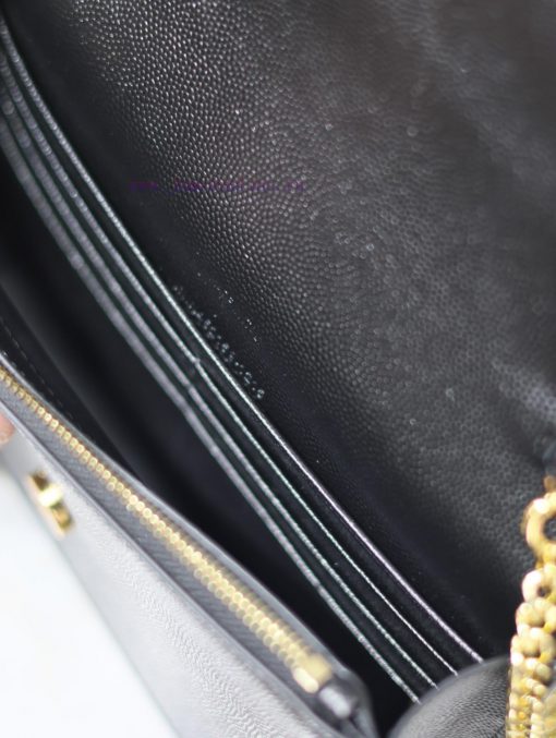 Yves Saint Laurent Bags Eternal Classic Black Gold Button CaviarKate_ Tassel Chain Bag, with detachable shoulder str msj7e3r7 - Image 10