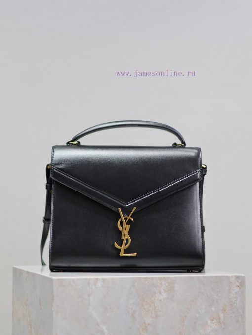 Yves Saint Laurent Bags Black gold buckle toothpick patternCASSANDRA_ briefcase, made of Italian imported cowhide, p nolululs - Image 2