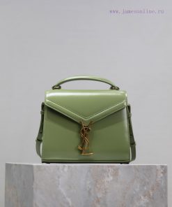 Yves Saint Laurent Bags Avocado gold buckle toothpick patternThe other design of the CASSANDRA mini handbag series i ljg4l8xv