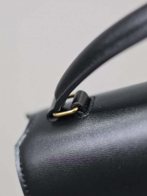 Yves Saint Laurent Bags Black gold buckle toothpick patternCASSANDRA_ briefcase, made of Italian imported cowhide, p nolululs - Image 8