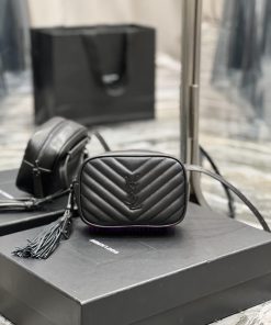 Yves Saint Laurent Bags Hot selling waist bag returns with black buckle_Latest synchronized LOU BELT BAG, adjustable 3lxltxu0