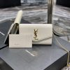 Yves Saint Laurent Bags 𝑈𝑝𝑡𝑜𝑤𝑛 _ Mini envelope packageThe most classic iconic metal logo, paired with a detachable c 5r8x0ohy