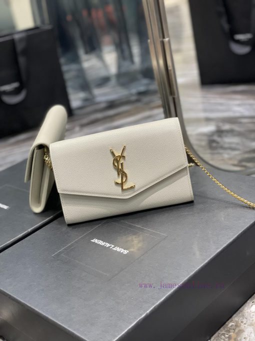 Yves Saint Laurent Bags 𝑈𝑝𝑡𝑜𝑤𝑛 _ Mini envelope packageThe most classic iconic metal logo, paired with a detachable c 5r8x0ohy - Image 3