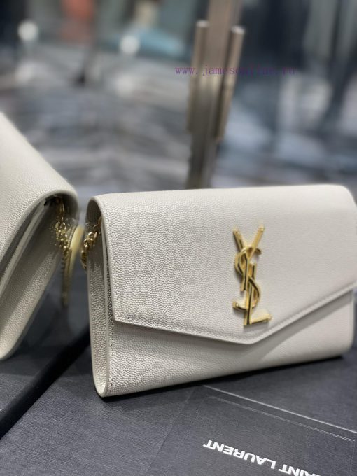 Yves Saint Laurent Bags 𝑈𝑝𝑡𝑜𝑤𝑛 _ Mini envelope packageThe most classic iconic metal logo, paired with a detachable c 5r8x0ohy - Image 4
