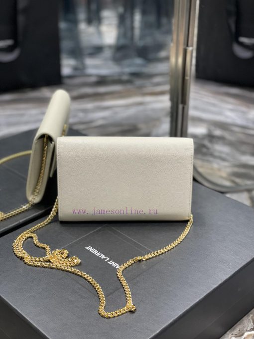 Yves Saint Laurent Bags 𝑈𝑝𝑡𝑜𝑤𝑛 _ Mini envelope packageThe most classic iconic metal logo, paired with a detachable c 5r8x0ohy - Image 10