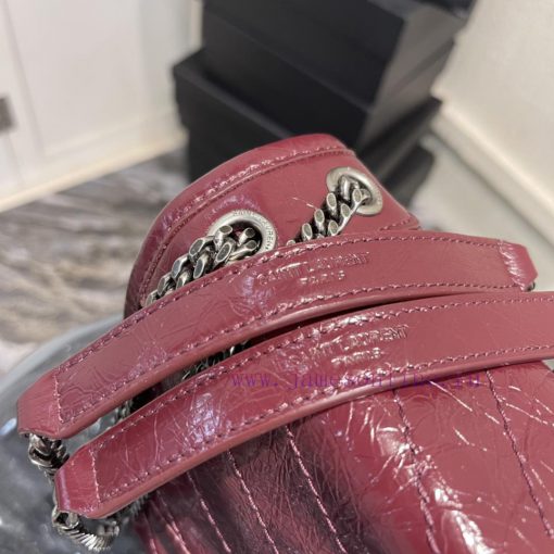 Yves Saint Laurent Bags 𝐍𝐢𝐤𝐢𝟐𝟐𝐜𝐦 _Wine RedThe most popular NIKI in history has launched the baby size, which is ligh 7wj2chfe - Image 5