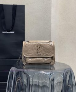 Yves Saint Laurent Bags 𝐍𝐢𝐤𝐢𝟐𝟐𝐜𝐦 _ Apricot colorThe most popular NIKI in history has launched the baby size, which i 21niqqhg