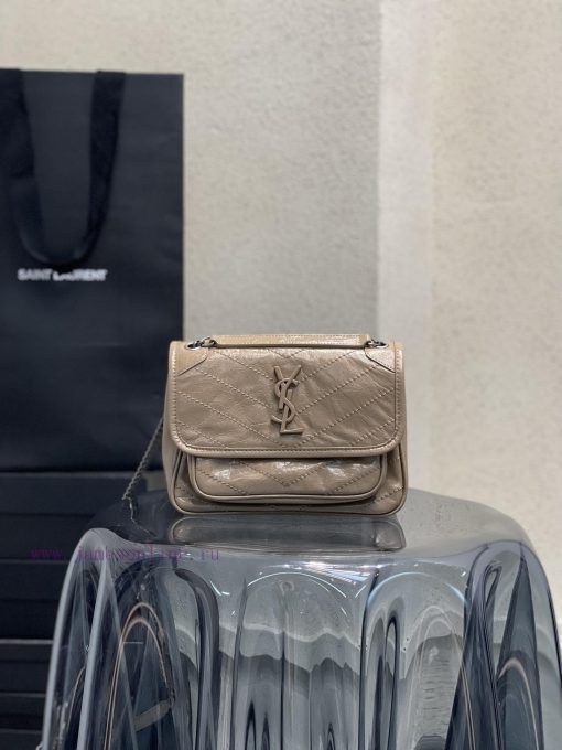 Yves Saint Laurent Bags 𝐍𝐢𝐤𝐢𝟐𝟐𝐜𝐦 _ Apricot colorThe most popular NIKI in history has launched the baby size, which i 21niqqhg