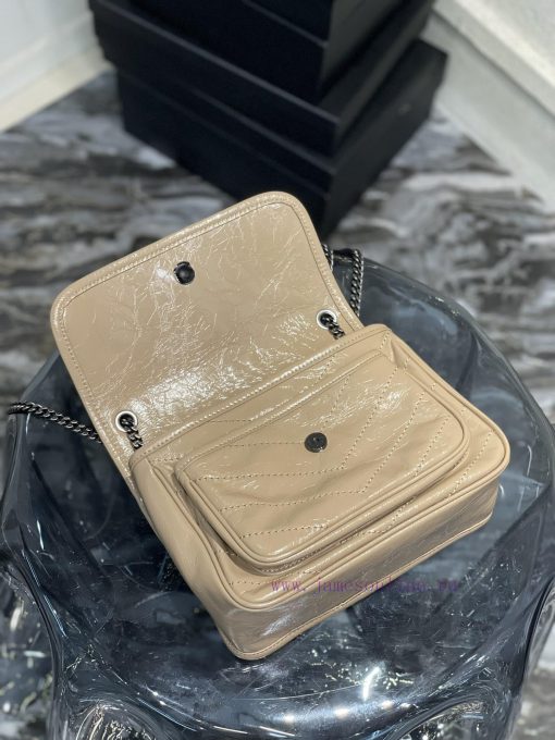 Yves Saint Laurent Bags 𝐍𝐢𝐤𝐢𝟐𝟐𝐜𝐦 _ Apricot colorThe most popular NIKI in history has launched the baby size, which i 21niqqhg - Image 9