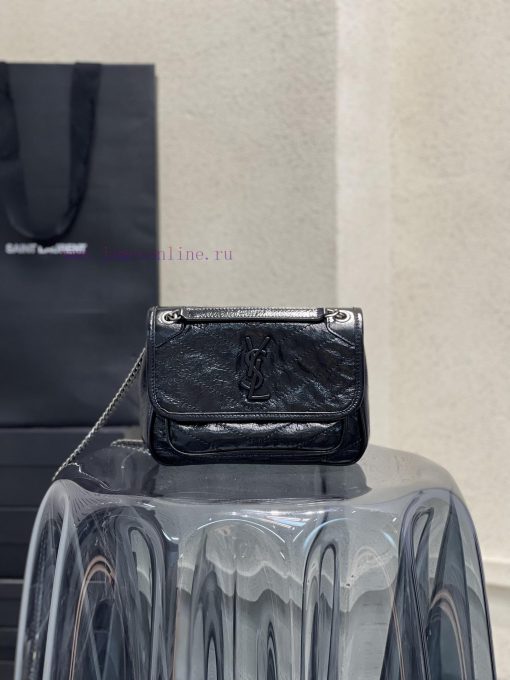 Yves Saint Laurent Bags 𝐍𝐢𝐤𝐢𝟐𝟐𝐜𝐦 _ BlackThe most popular NIKI in history has launched the baby size, which is lightw x80q9kvh - Image 2