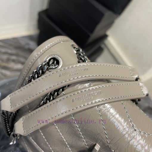 Yves Saint Laurent Bags 𝐍𝐢𝐤𝐢𝟐𝟐𝐜𝐦 _ GreyThe most popular NIKI in history has launched the baby size, which is lightwe 04tpe0gy - Image 5