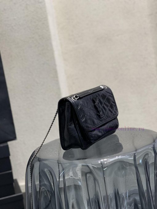 Yves Saint Laurent Bags 𝐍𝐢𝐤𝐢𝟐𝟐𝐜𝐦 _ BlackThe most popular NIKI in history has launched the baby size, which is lightw x80q9kvh - Image 4