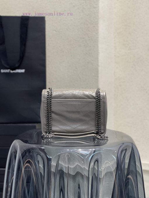 Yves Saint Laurent Bags 𝐍𝐢𝐤𝐢𝟐𝟐𝐜𝐦 _ GreyThe most popular NIKI in history has launched the baby size, which is lightwe 04tpe0gy - Image 7