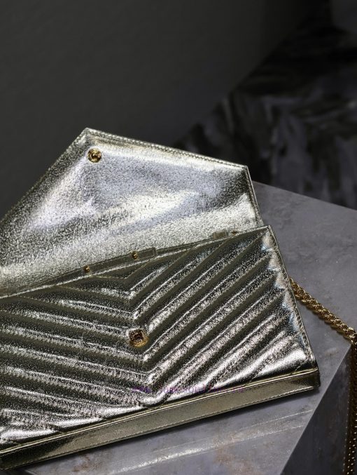 Yves Saint Laurent Bags Golden buckle with diamond pattern_MONOGRAM Envelope Package A super practical small bag, th sakt1z90 - Image 8