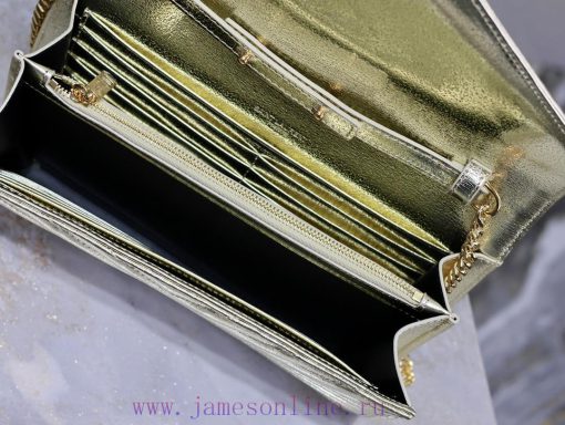 Yves Saint Laurent Bags Golden buckle with diamond pattern_MONOGRAM Envelope Package A super practical small bag, th sakt1z90 - Image 9