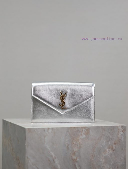 Yves Saint Laurent Bags Silver gold buckle plain weave_The WoC small envelope bag is coming soon. When it comes to e 7e5erp1o