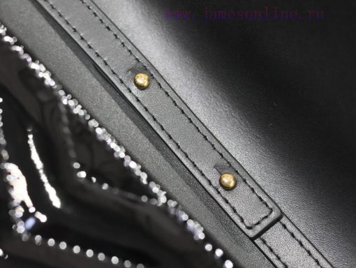 Yves Saint Laurent Bags Black gold buckle patent leather_MONOGRAM Envelope Package A super practical small bag, the nhhc6whl - Image 9