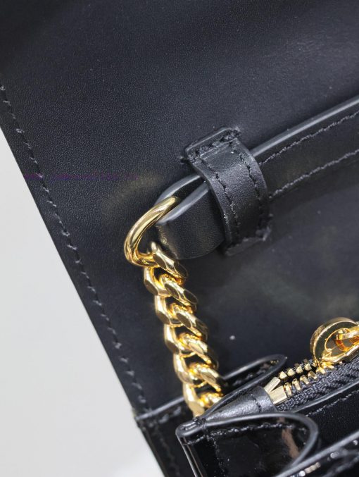 Yves Saint Laurent Bags Black gold buckle patent leather_MONOGRAM Envelope Package A super practical small bag, the nhhc6whl - Image 10