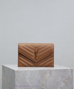 Yves Saint Laurent Bags Caramel Golden Button Caviar_The WoC small envelope bag is coming soon. When it comes to env 3u5psrb5