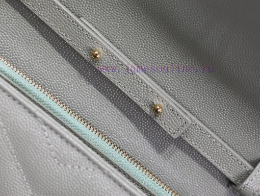 Yves Saint Laurent Bags Avocado green gold button caviar_MONOGRAM Envelope Package A super practical small bag, the 63zyxer3 - Image 10
