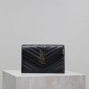 Yves Saint Laurent Bags Black gold button caviar_The WoC small envelope bag is coming soon. When it comes to envelop g0ndaabt