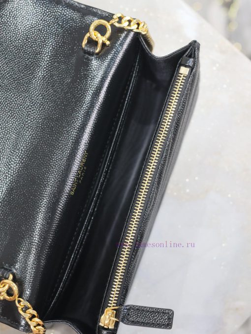 Yves Saint Laurent Bags Black gold button caviar_The WoC small envelope bag is coming soon. When it comes to envelop g0ndaabt - Image 9