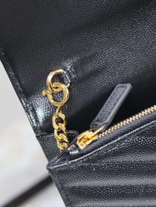 Yves Saint Laurent Bags Black gold button caviar_The WoC small envelope bag is coming soon. When it comes to envelop g0ndaabt - Image 10