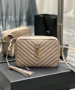 Yves Saint Laurent Bags NewLou Camera Bag - Bare Pink Gold BuckleTop level imported Italian cowhide camera bag. Hong m1cbsqlv
