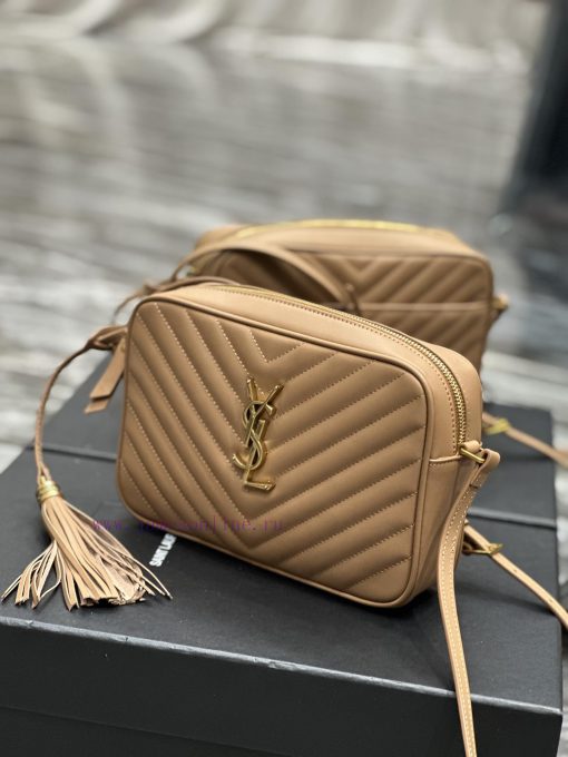 Yves Saint Laurent Bags NewLou Camera Bag _ Caramel Gold BuckleTop level imported Italian cowhide camera bag. Hong K 5yvp2fz2 - Image 3