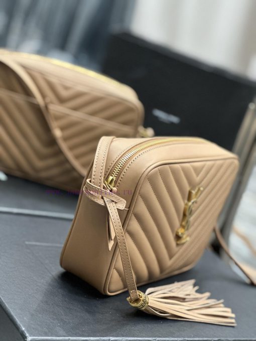 Yves Saint Laurent Bags NewLou Camera Bag _ Caramel Gold BuckleTop level imported Italian cowhide camera bag. Hong K 5yvp2fz2 - Image 5