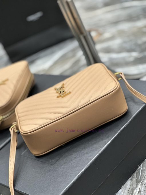 Yves Saint Laurent Bags NewLou Camera Bag _ Caramel Gold BuckleTop level imported Italian cowhide camera bag. Hong K 5yvp2fz2 - Image 10