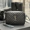Yves Saint Laurent Bags NewLou Camera Bag - Black Silver BuckleTop level imported Italian cowhide camera bag. Hong K 3nzh5oz7