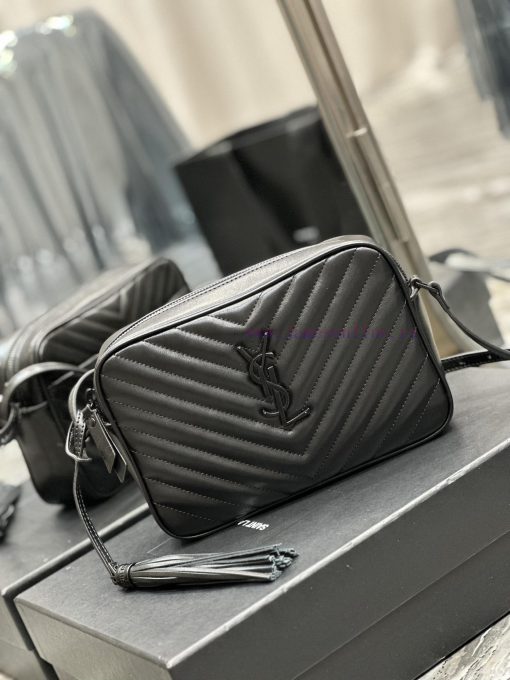 Yves Saint Laurent Bags NewLou Camera Bag - Black BuckleTop level imported Italian cowhide camera bag. Hong Kong pur aw3tirf0 - Image 3