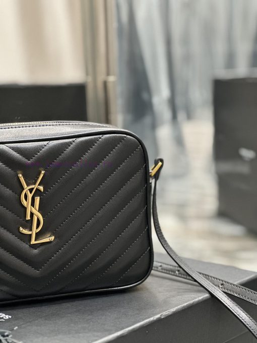 Yves Saint Laurent Bags NewLou Camera Bag - Black Gold BuckleTop level imported Italian cowhide camera bag. Hong Kon 88i0kuzf - Image 5