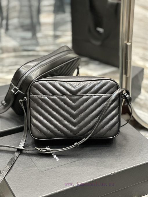 Yves Saint Laurent Bags NewLou Camera Bag - Black BuckleTop level imported Italian cowhide camera bag. Hong Kong pur aw3tirf0 - Image 8